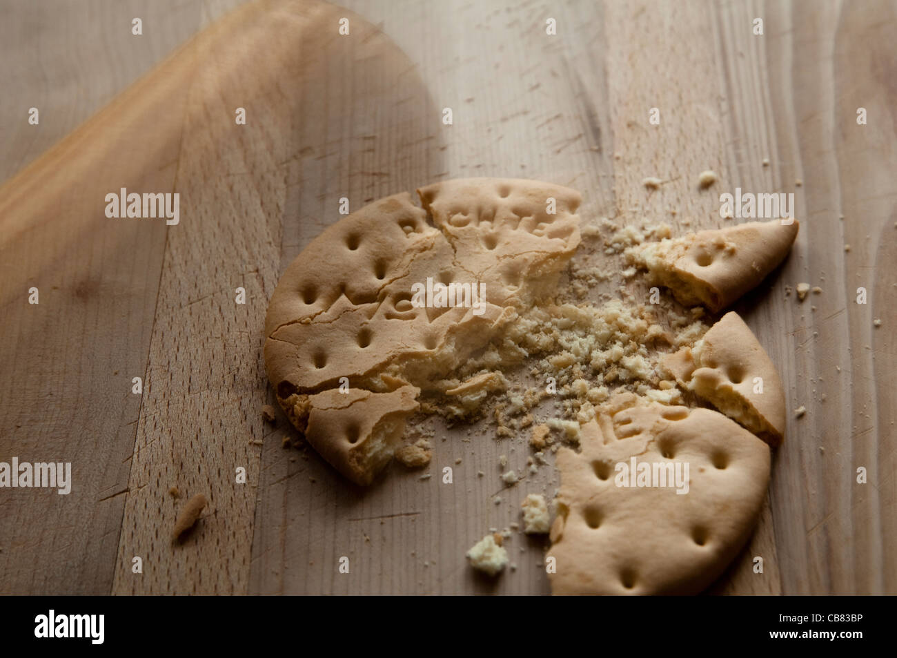 Broken biscuit biscuits crumbs hires stock photography and images Alamy