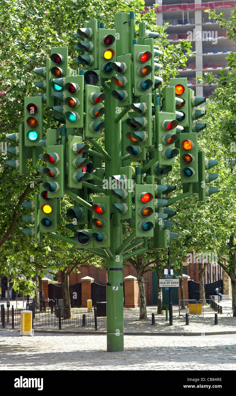 The Traffic Light Tree Stock Photo Alamy