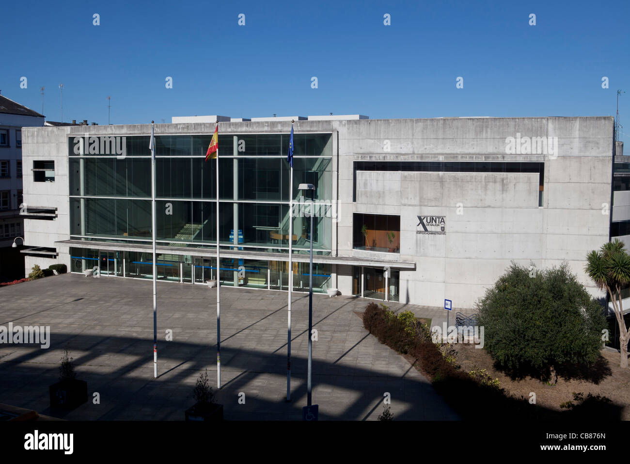 Lugo Galicia diputacion provincial deputation architecture modern Stock Photo