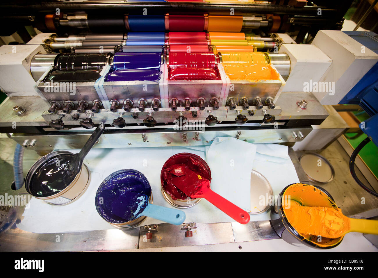 Production of CDs and DVDs at GZ Digital Media a.s. production facility in Lodenice, Czech