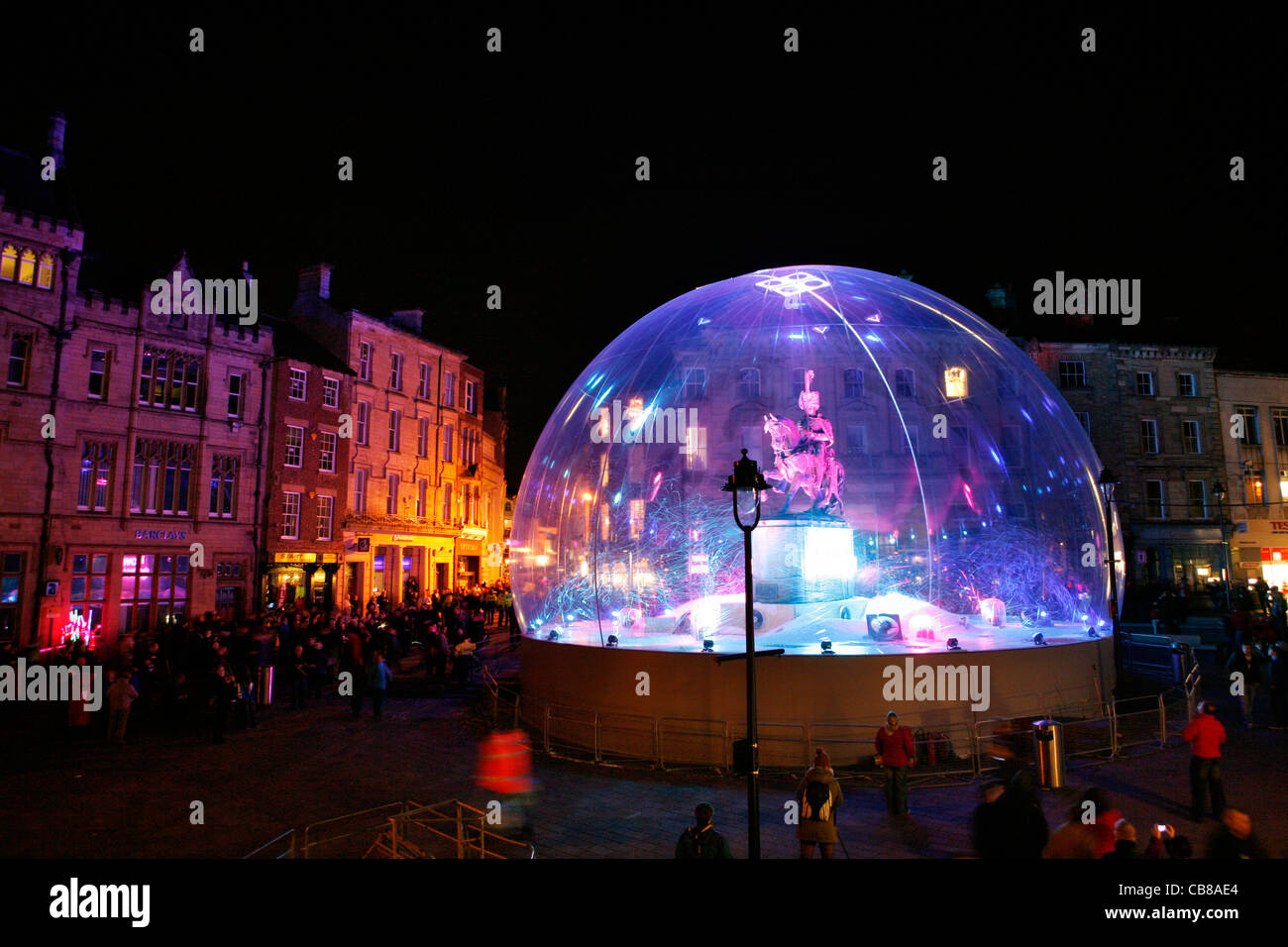 Lumiere Festival of light , Durham, UK Stock Photo Alamy