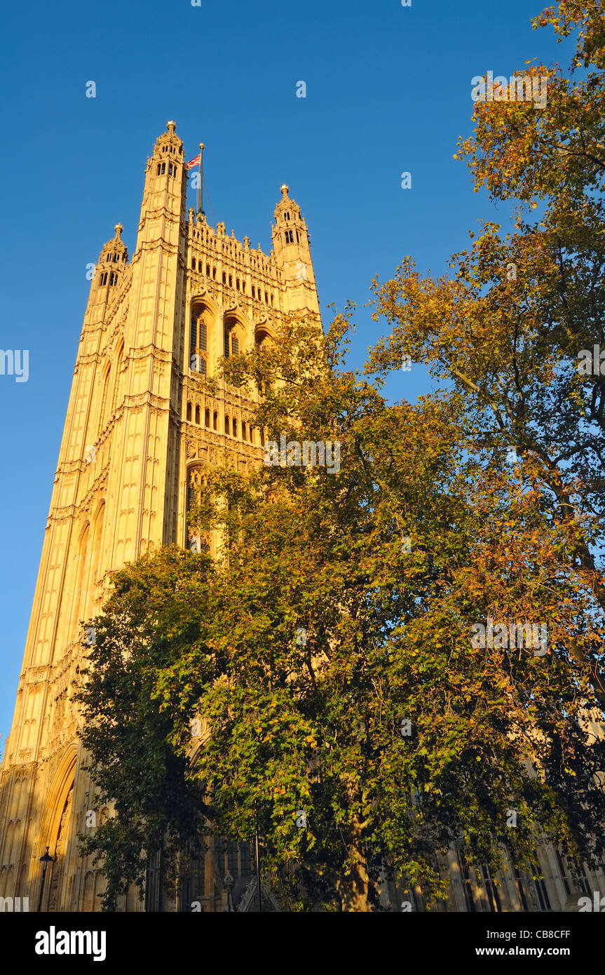 London: The Victoria Tower Stock Photo