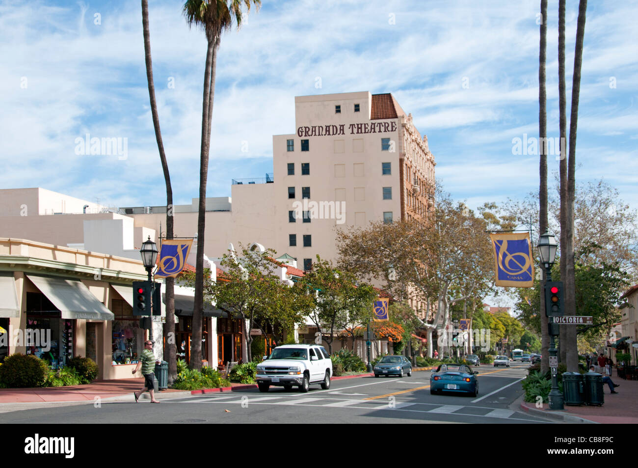 Santa Barbara California United States Stock Photo