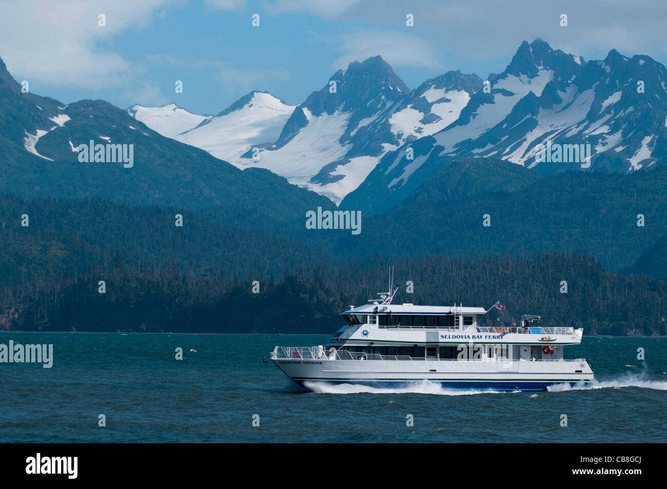 Seldovia Bay Ferry, Homer, Alaska Stock Photo Alamy