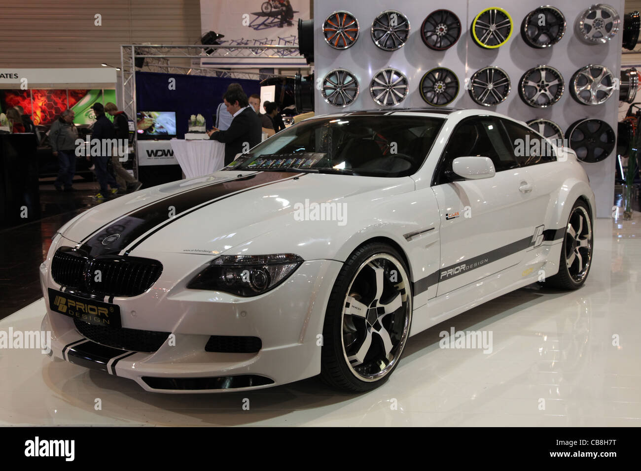 BMW M6 from the tuning company Prior Design shown at the Essen Motor Show in Essen, Germany, on November 29, 201 Stock Photo