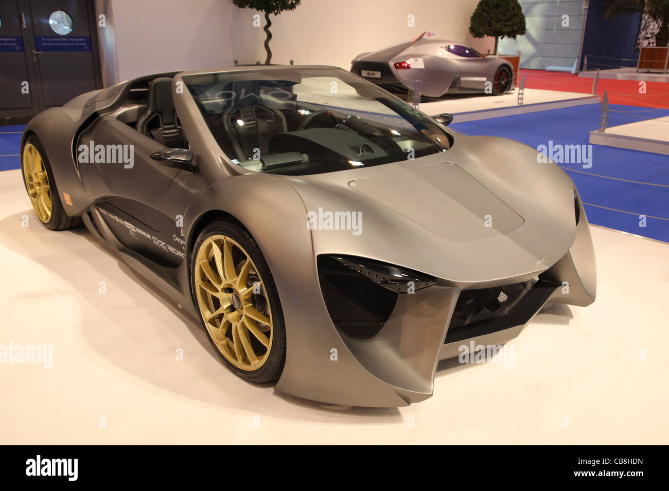 Sbarro Speed Glasfiber Coupe shown at the Essen Motor Show in Essen, Germany, on November 29, 2011 Stock Photo