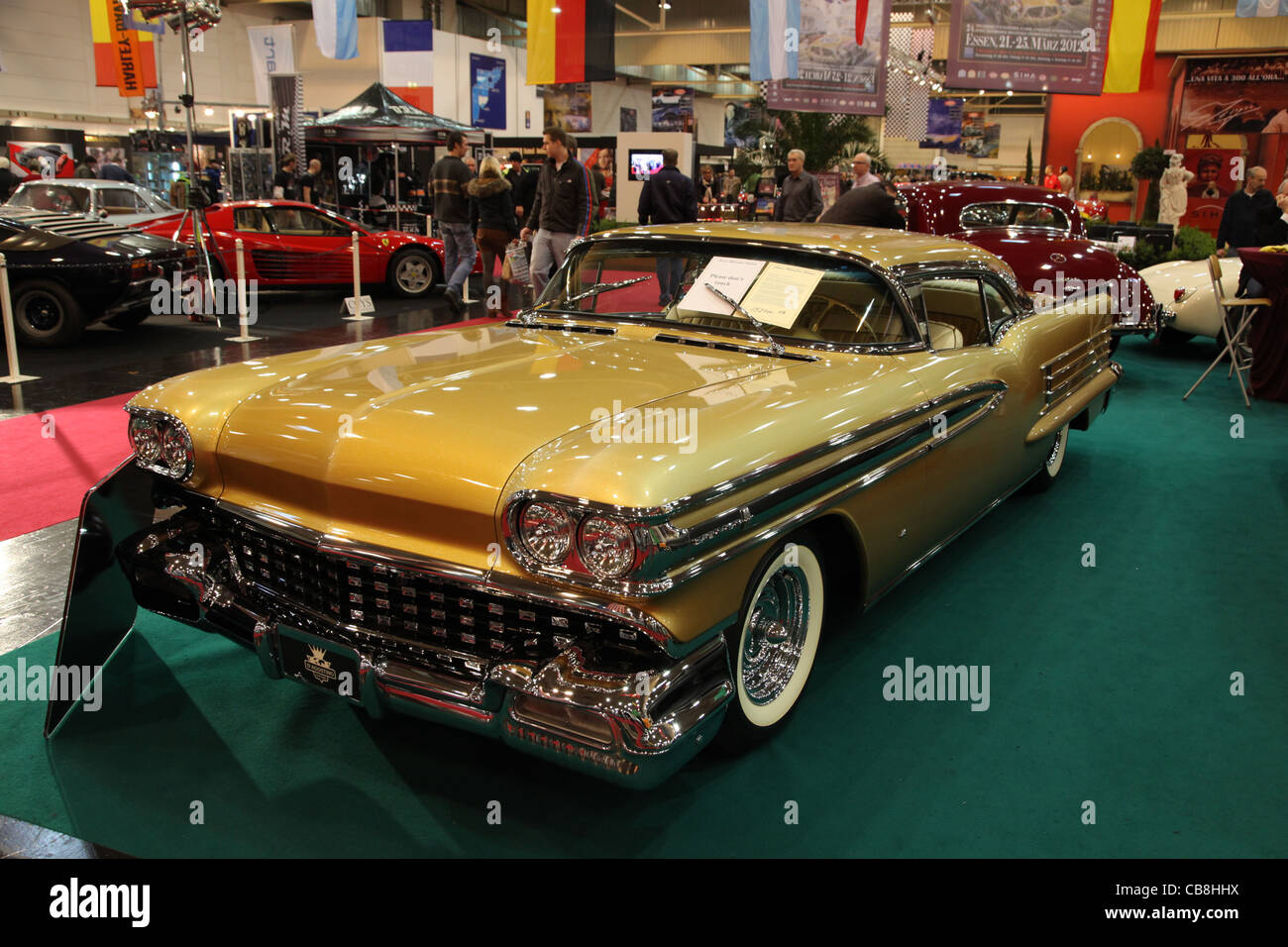 The 1958 Oldsmobile shown at the Essen Motor Show in Essen, Germany, on November 29, 2011 Stock Photo