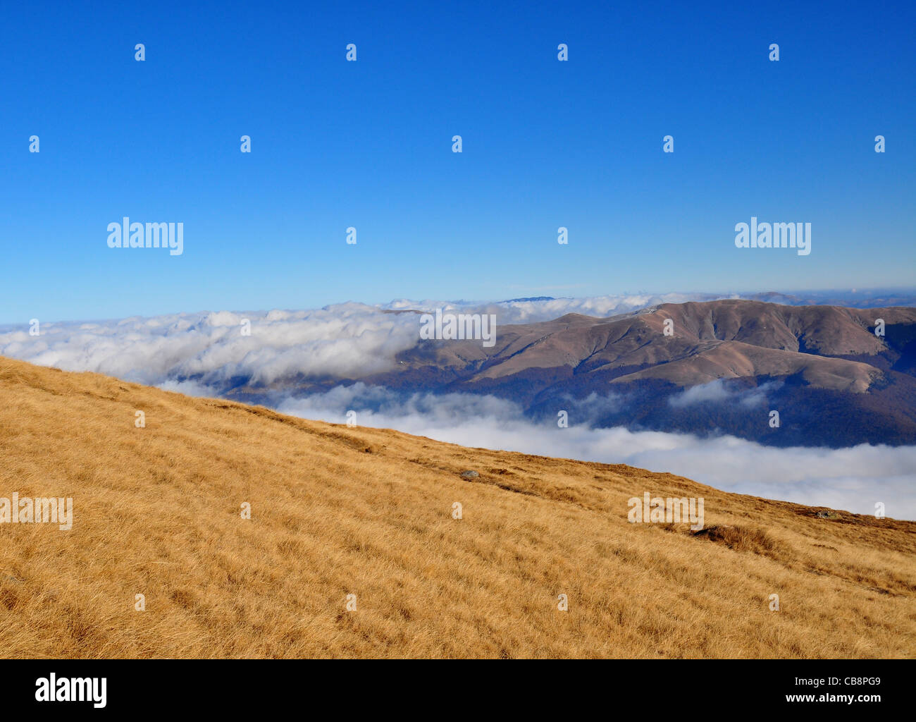 mountains, blue sky Stock Photo - Alamy