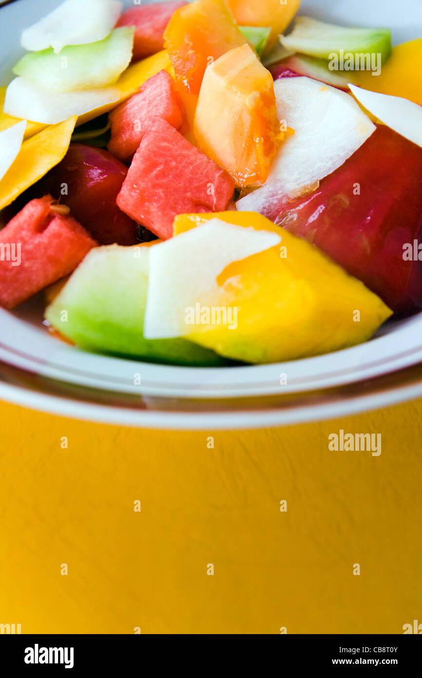 Fruit platter with watermelon hires stock photography and images Alamy