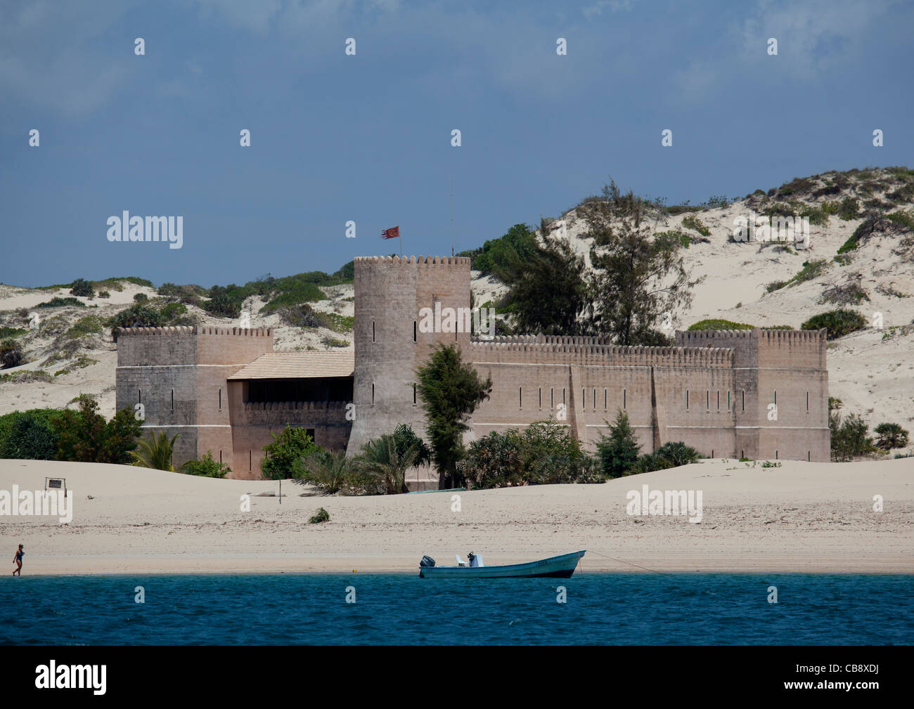 The Fort Hotel, Shela, Lamu, kenya Stock Photo Alamy
