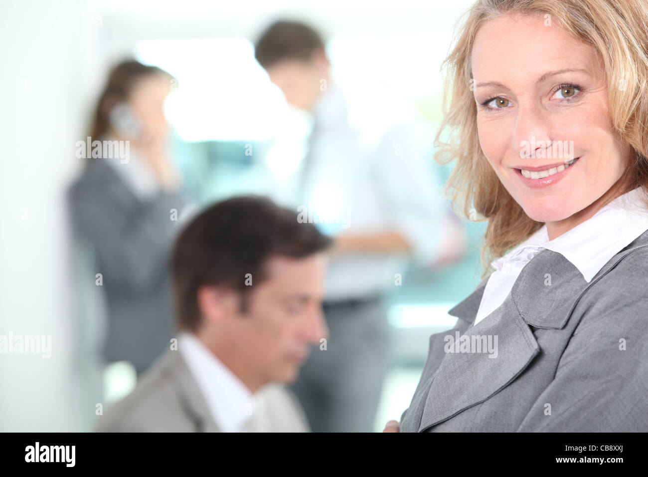 4к pretty business woman work hi-res stock photography and images - Alamy