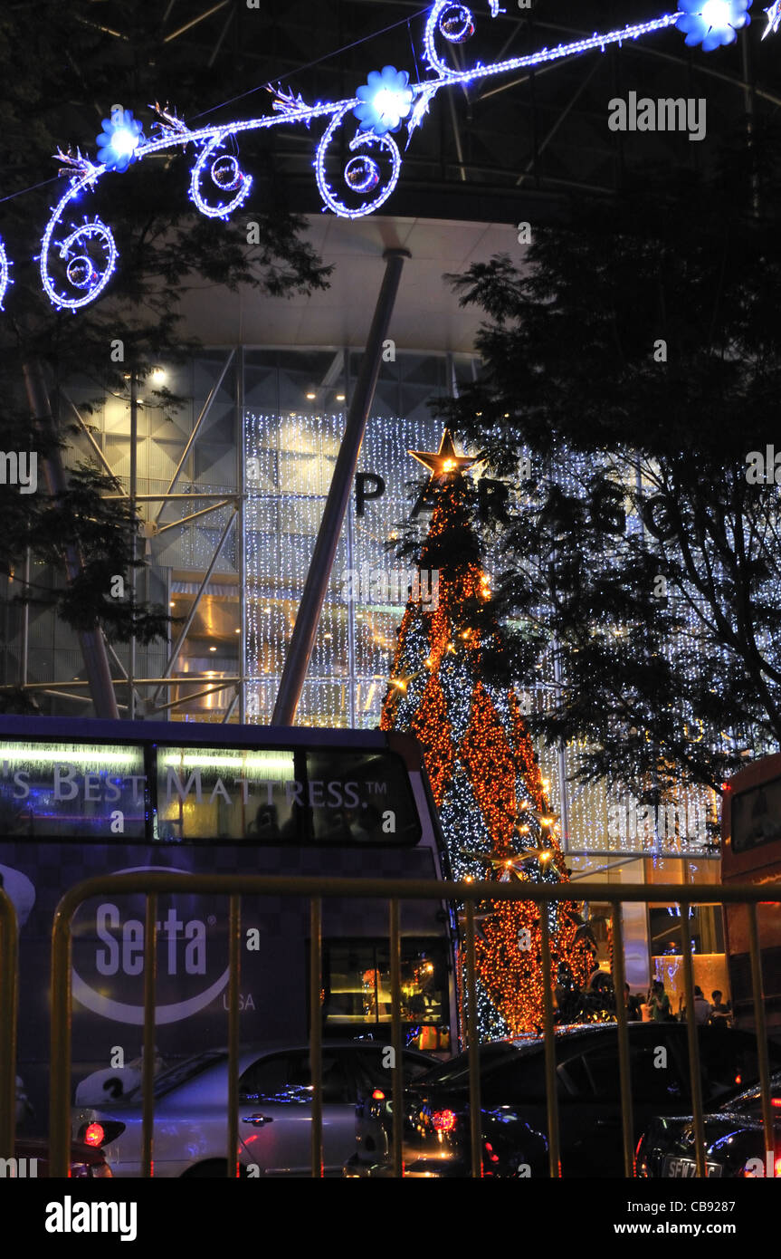 Christmas lights at Paragon on Orchard Road, Singapore Stock Photo Alamy