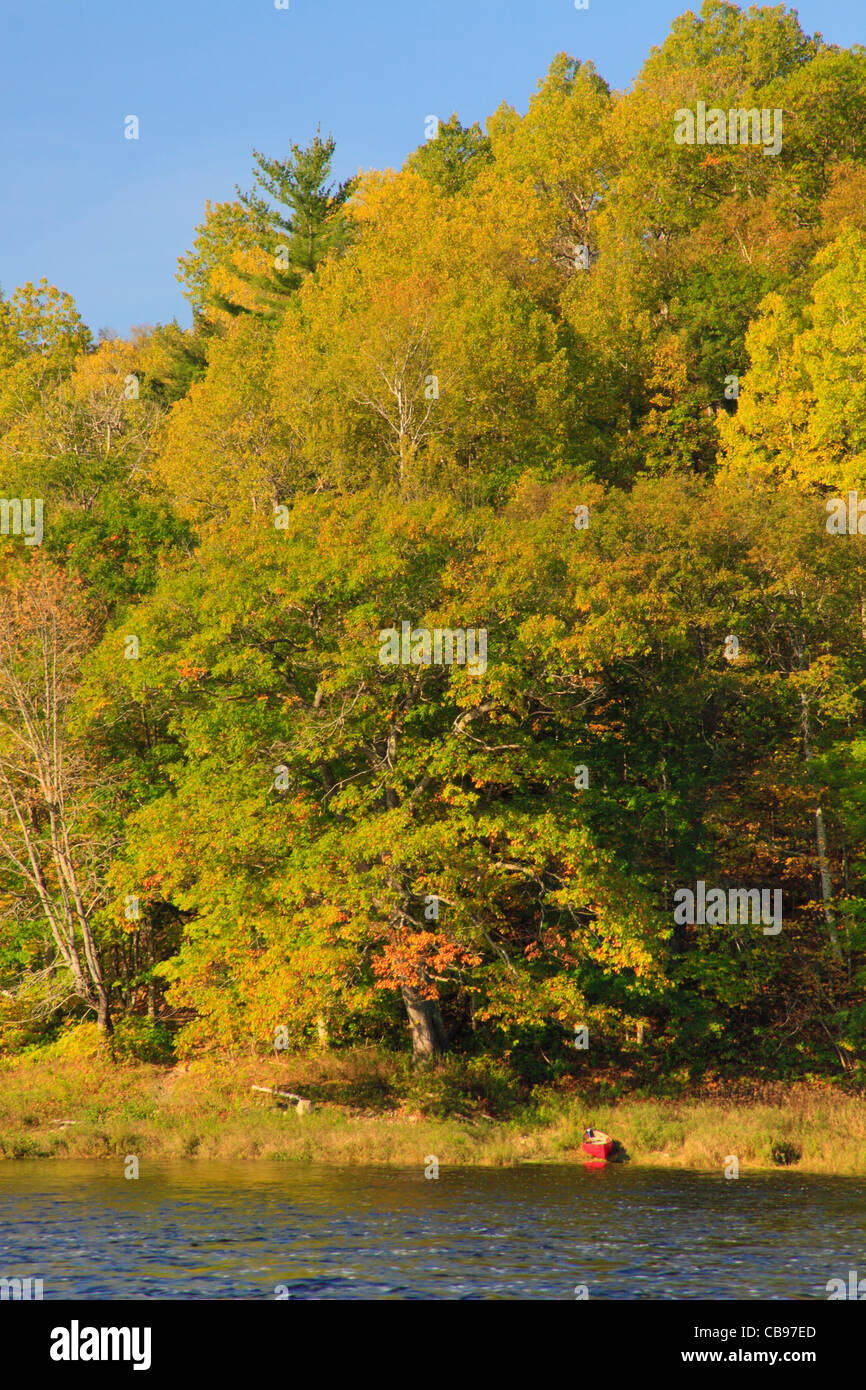 Appalachian Trail Ferry Across Kennebec River, Caratunk, Maine, USA