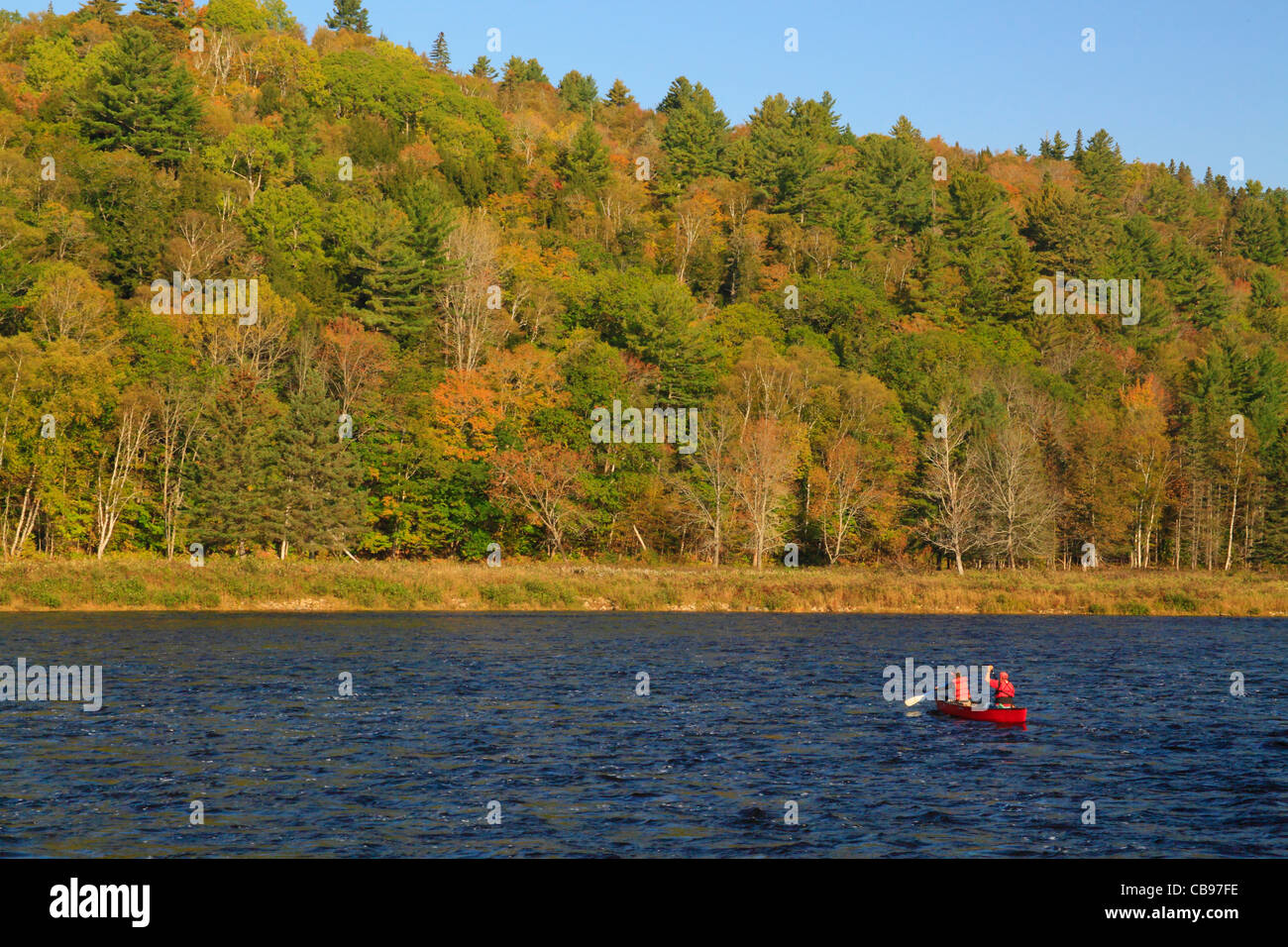 Appalachian Trail Ferry Across Kennebec River, Caratunk, Maine, USA