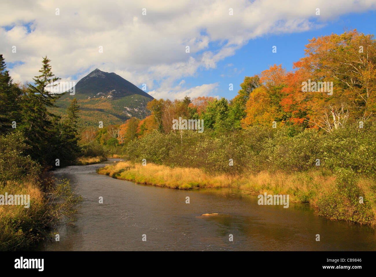 Doubletop Mountain, Baxter State Park, Millinocket, Maine, USA Stock