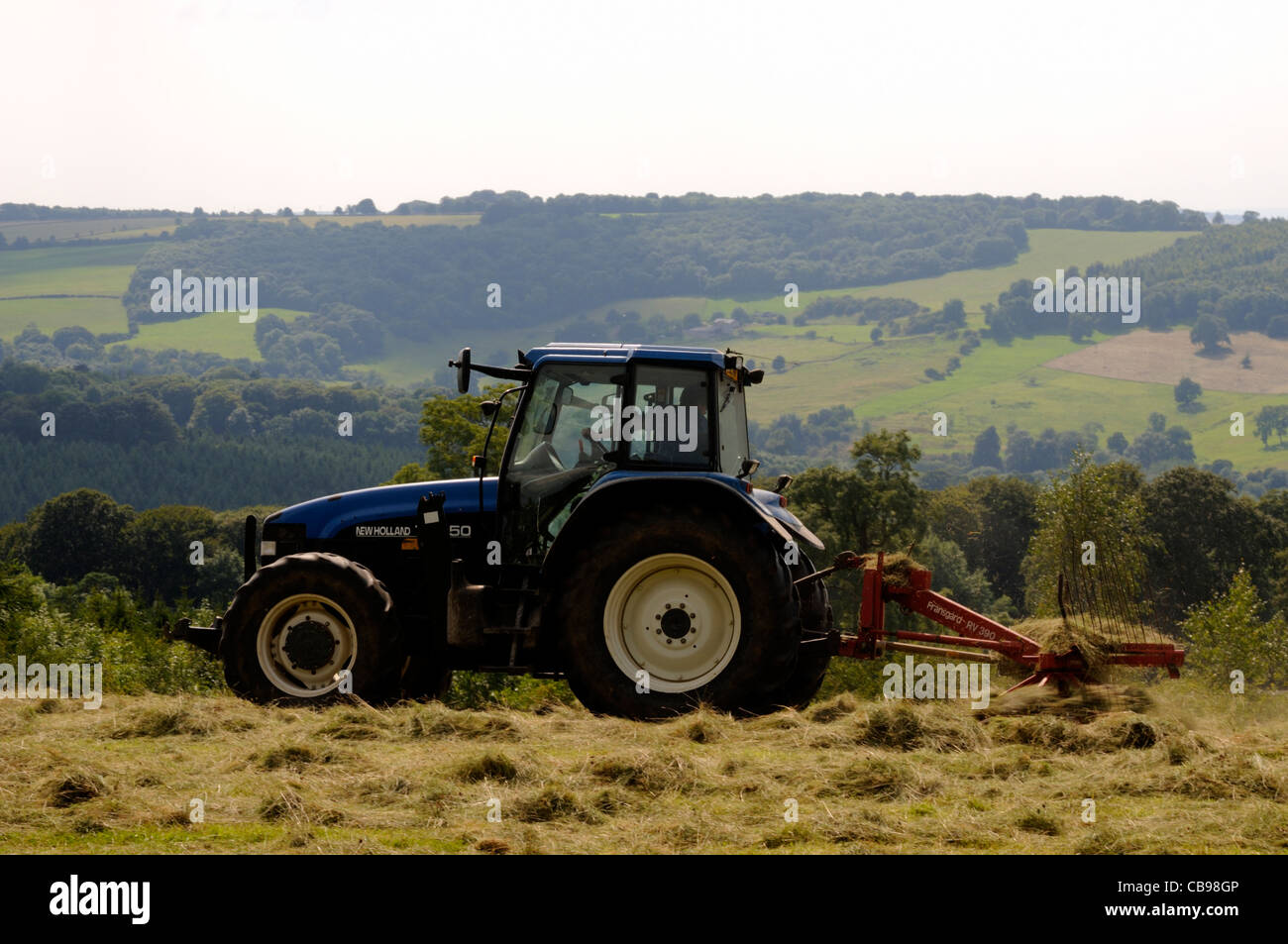 Raking hay meadow hi-res stock photography and images - Alamy