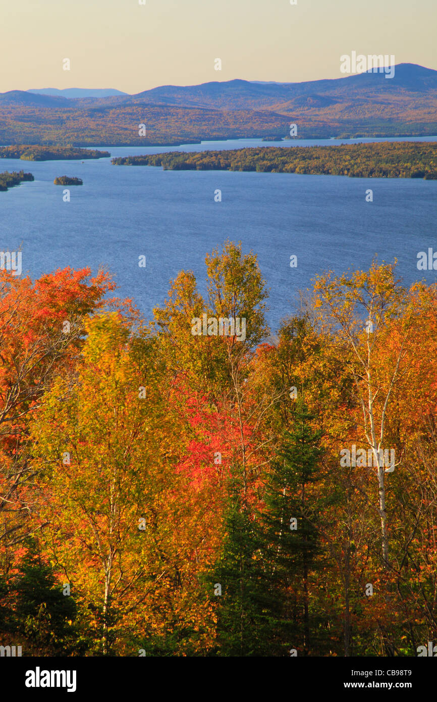 Mooselookmeguntic Lake Seen from Height of Land at Appalachian Trail