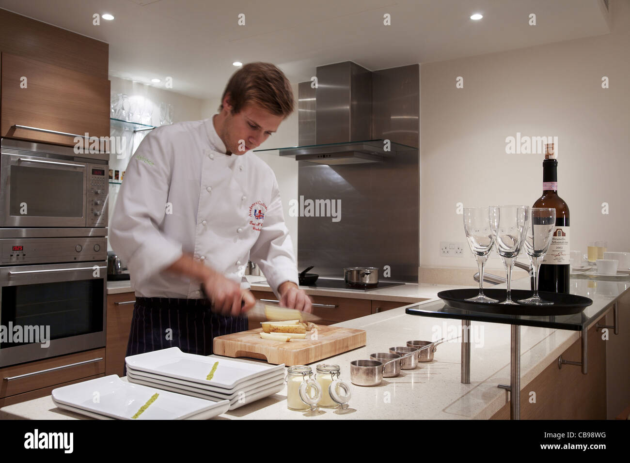 private-chef-london-stock-photo-alamy