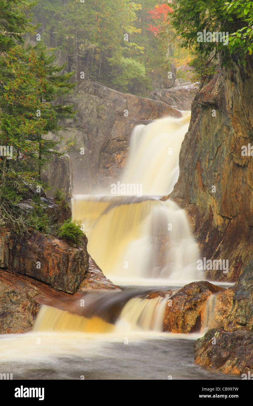 Hike falls waterfall water vacation appalachian hires stock