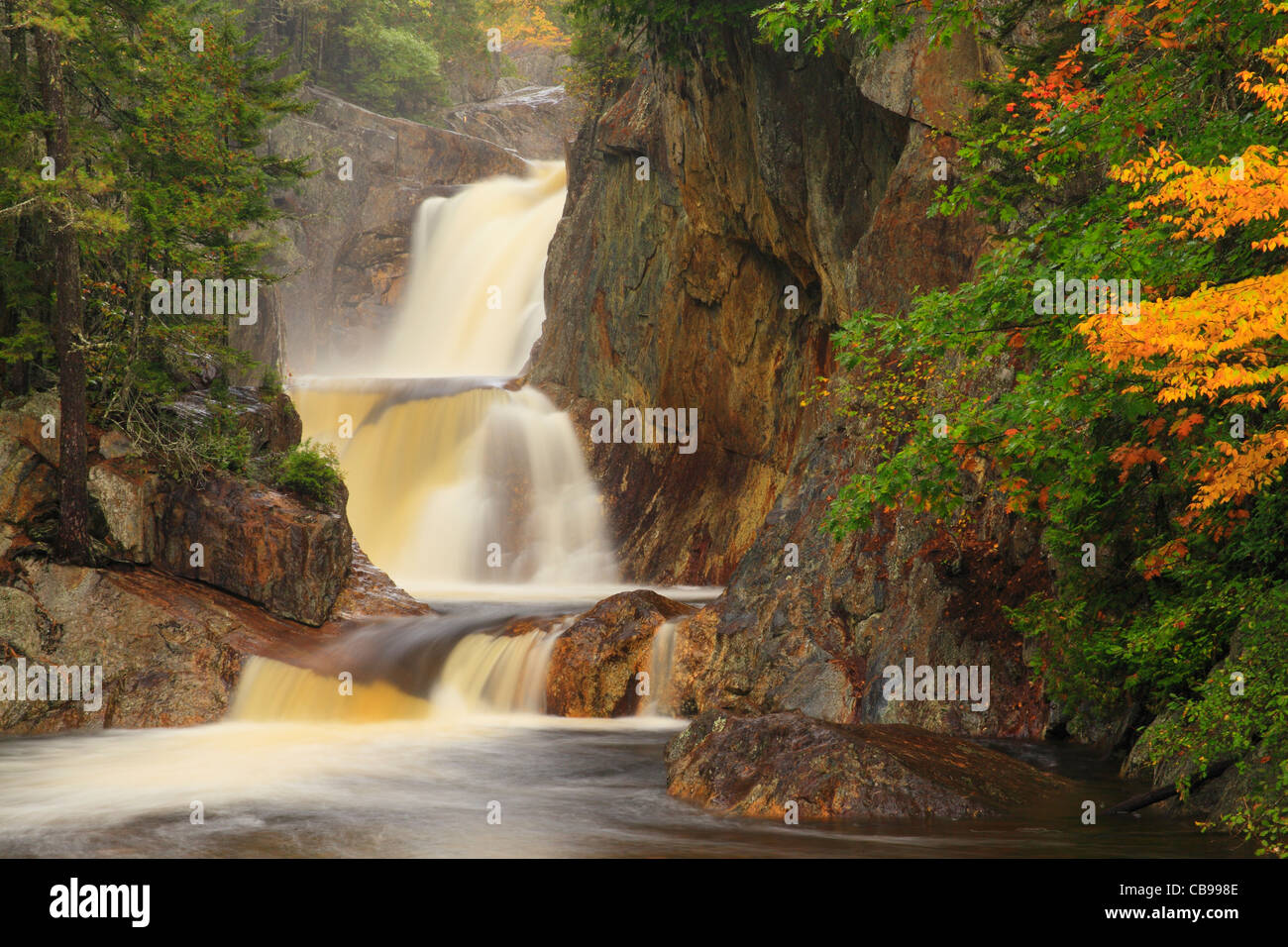 Smalls Falls, Rangeley, Maine, USA Stock Photo Alamy