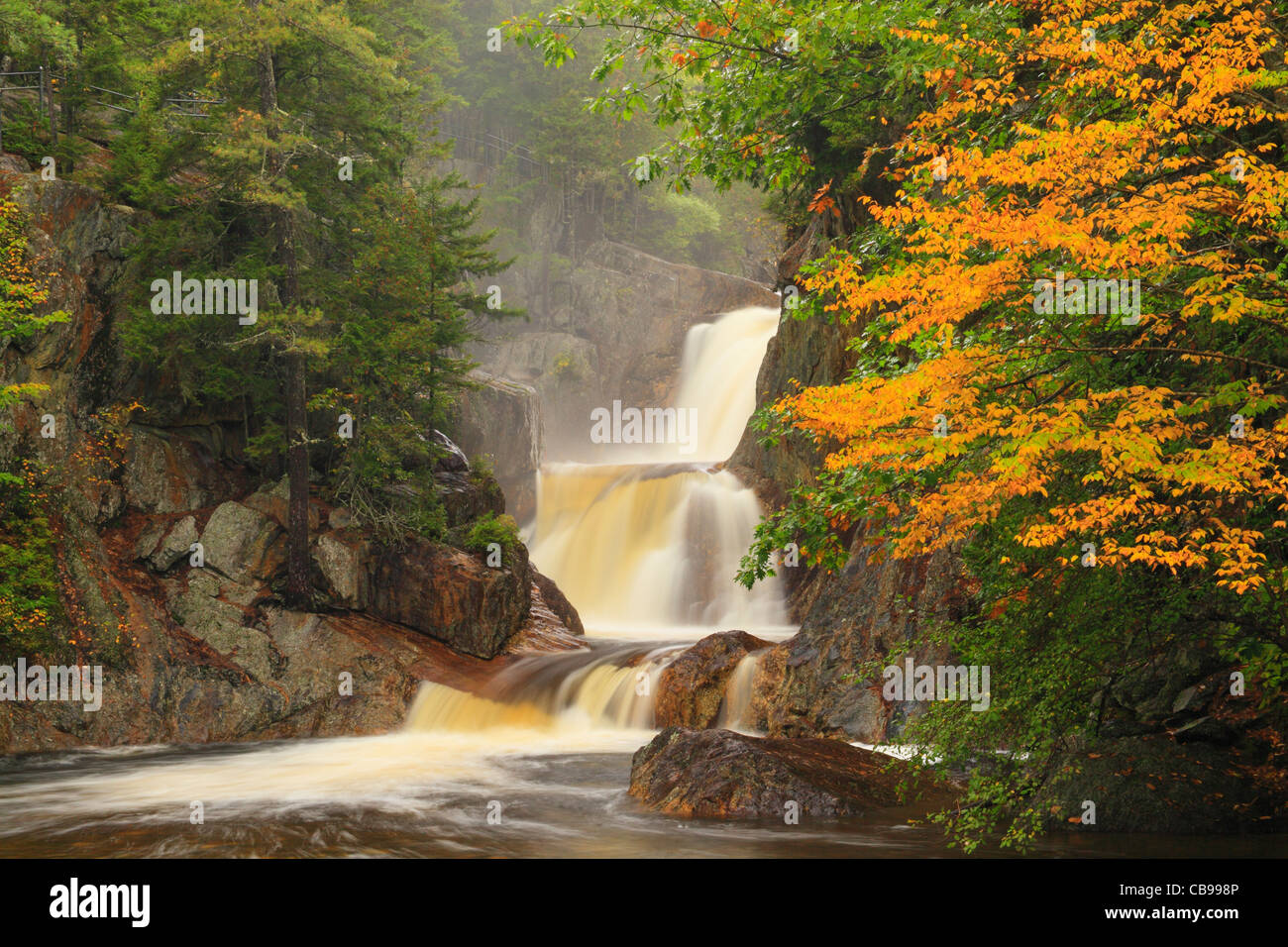 Smalls Falls, Rangeley, Maine, USA Stock Photo Alamy