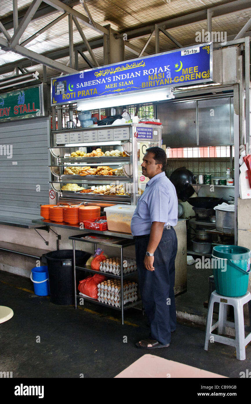 Indian Cuisine, Hawkers Center, Little India, Singapore Stock Photo Alamy
