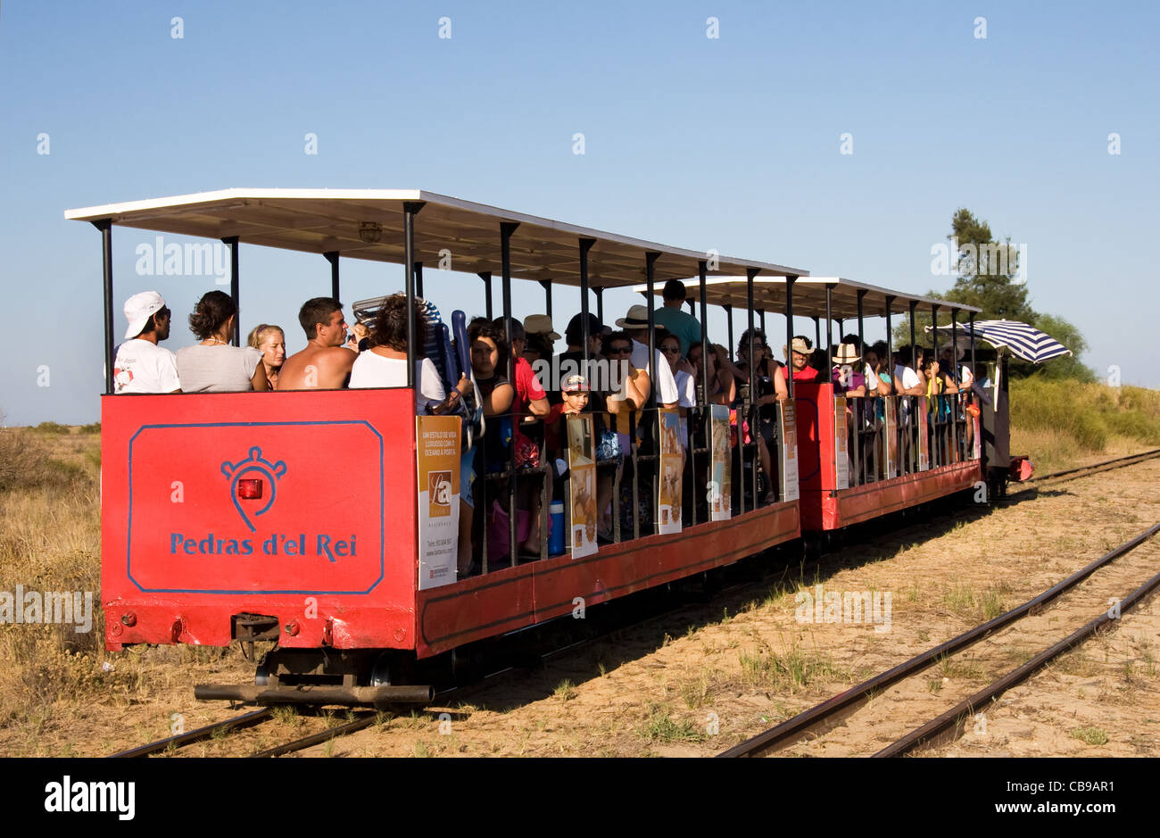 touristic train praia do barril