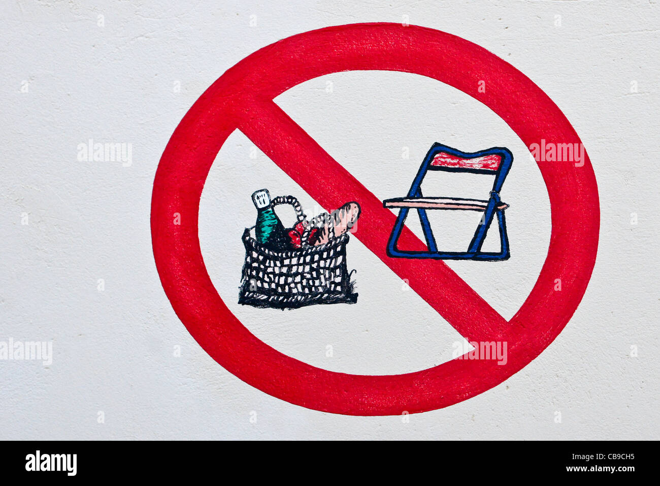 No picnic sign hires stock photography and images Alamy
