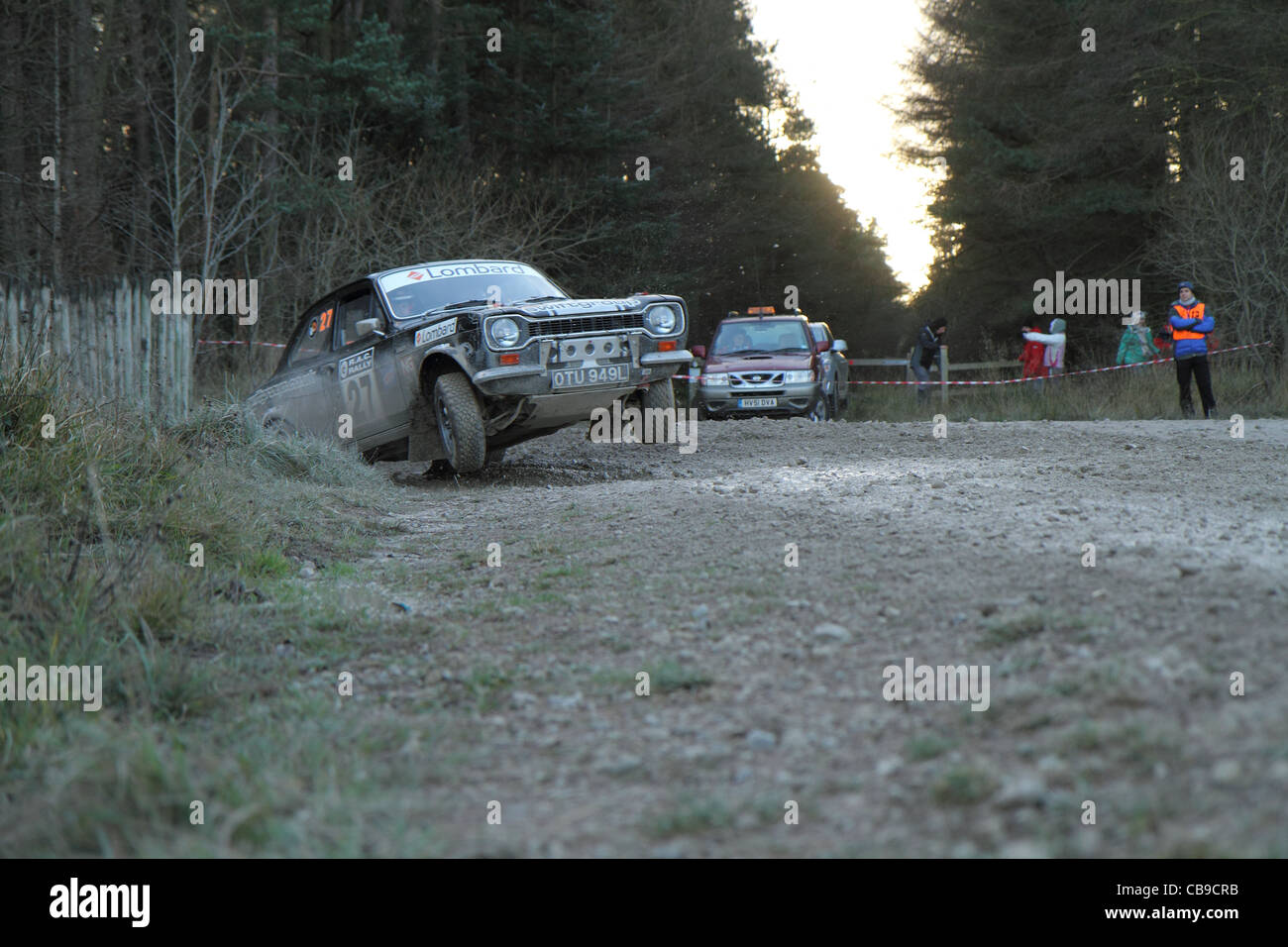 rally motor sport cars Stock Photo