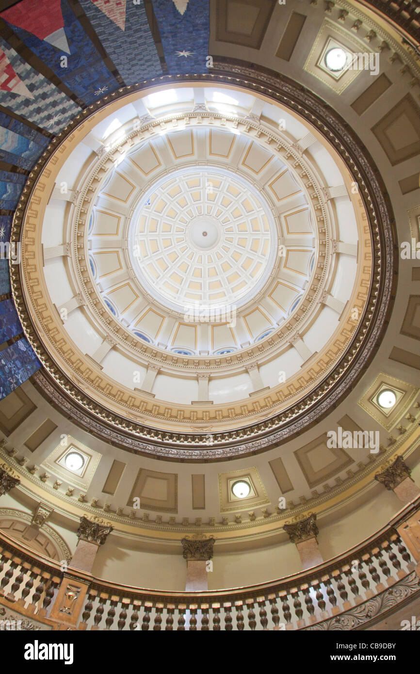 Inside of Denver, Colorado state capitol building dome rotunda Stock ...