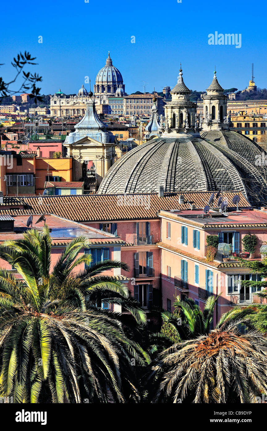 Overview, Rome, Italy. Stock Photo