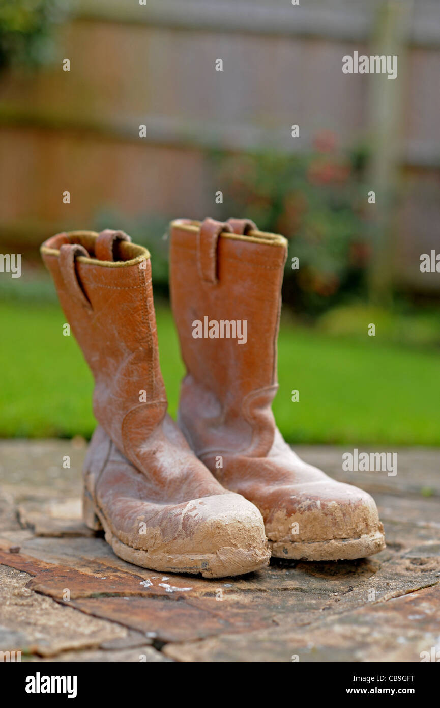 Steel toe cap boots hi-res stock photography and images - Alamy