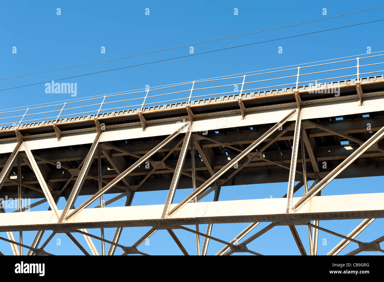 Massive steel girder bridge hi-res stock photography and images - Alamy