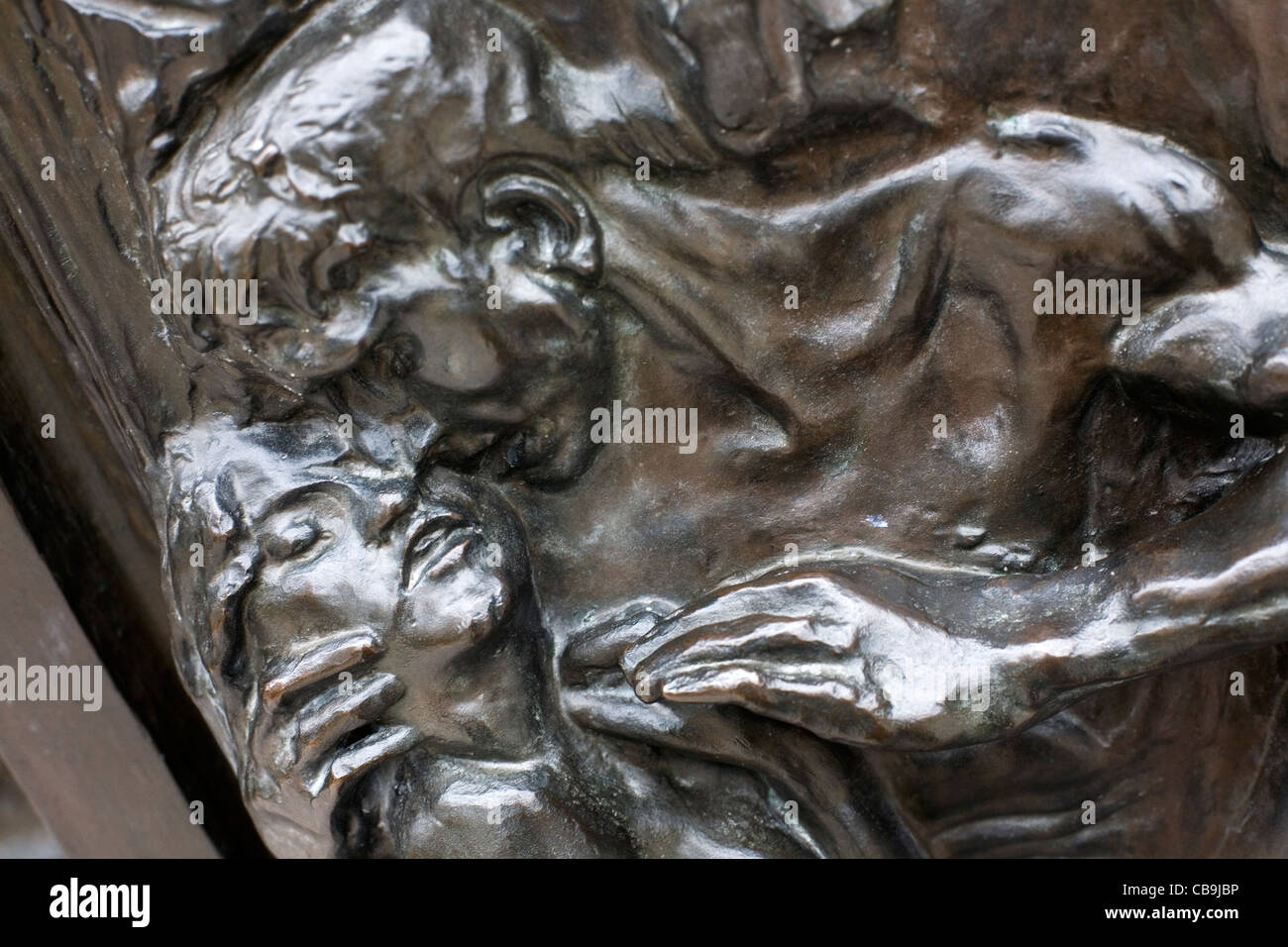 The Gates of Hell Rodin Museum Paris France Stock Photo