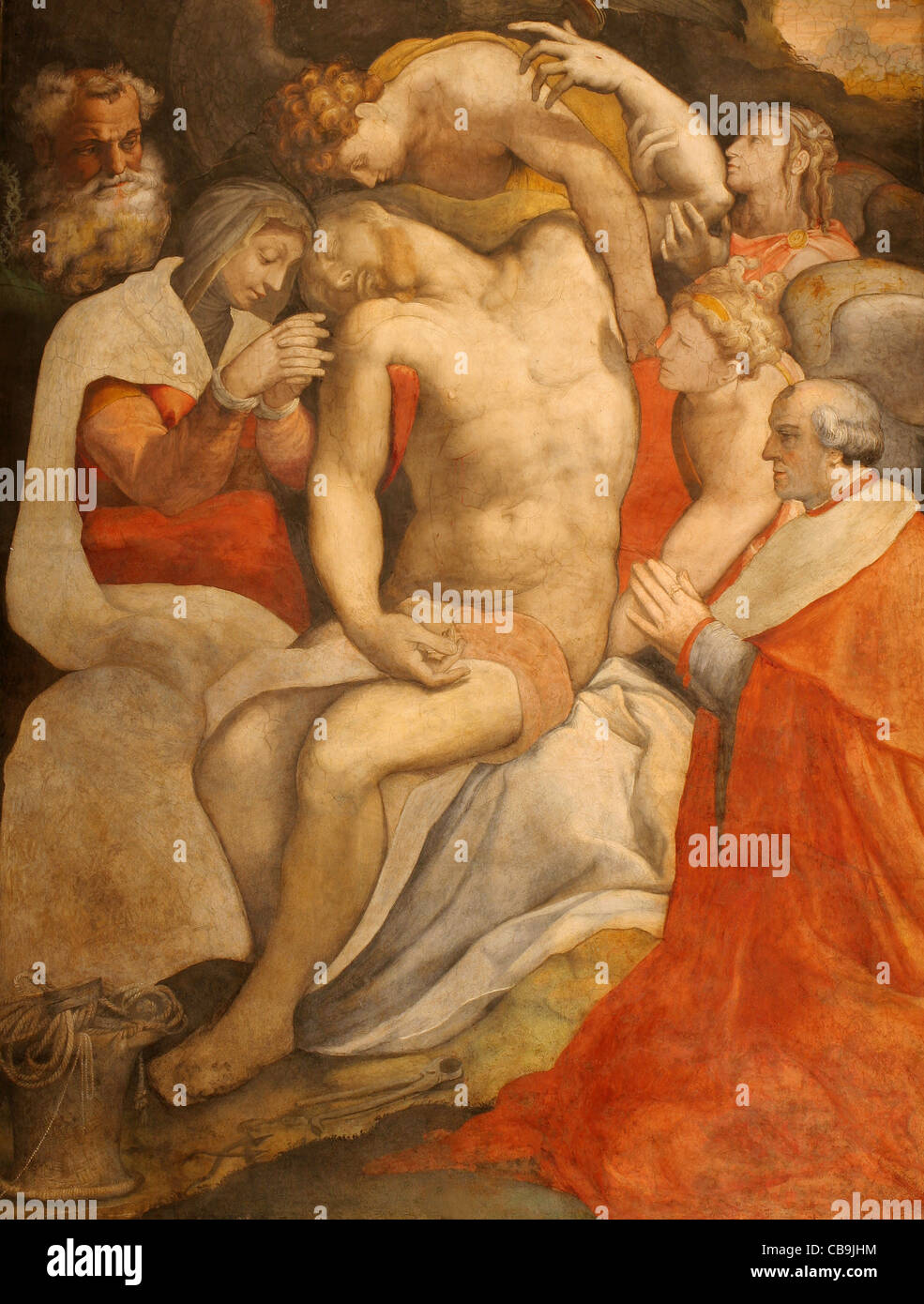 Milan - Deposition of Christ Stock Photo