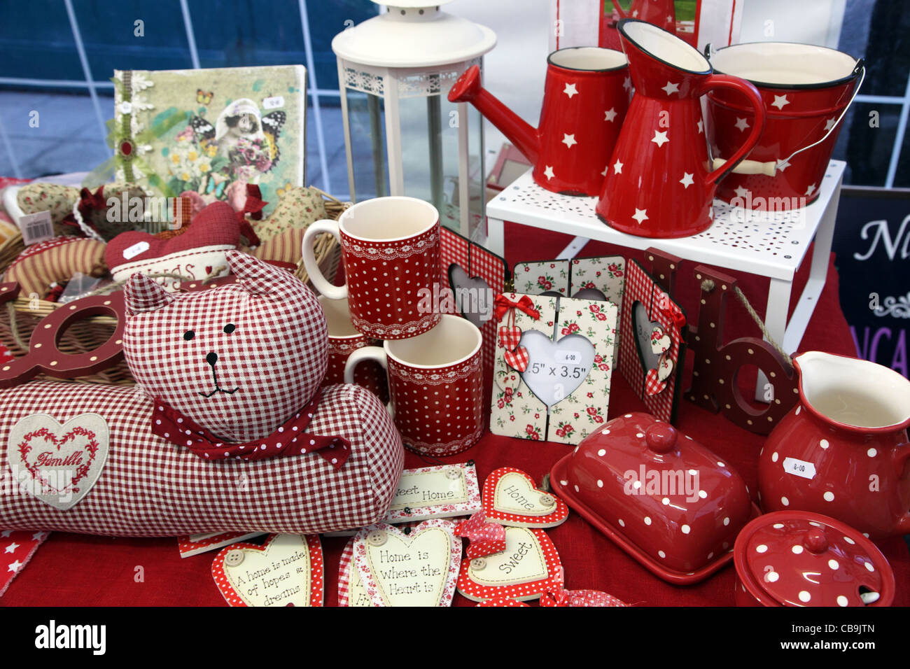 Carrickmacross Christmas Crafts Market stall, Co. Monaghan. Ireland