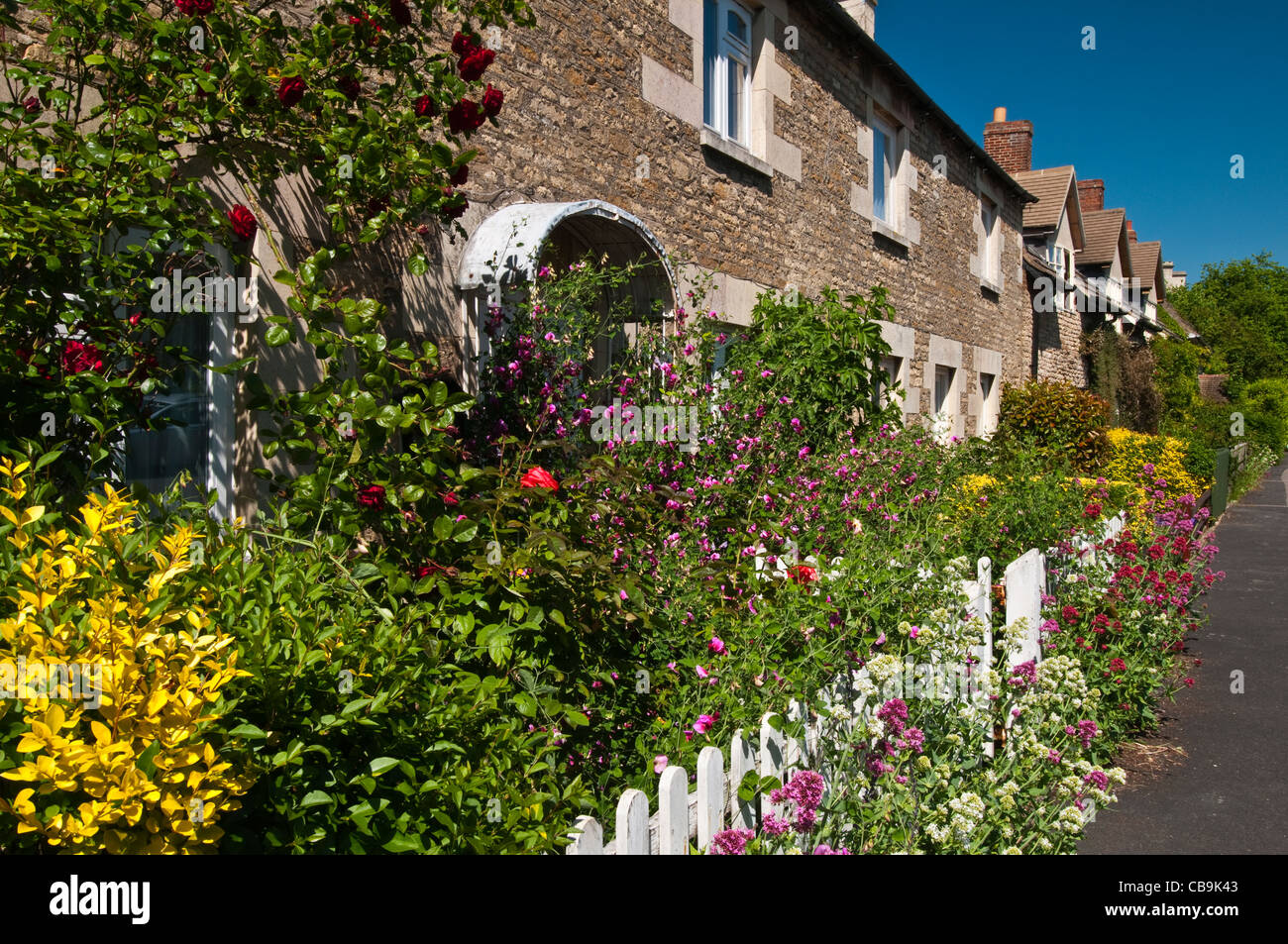 Victorian terrace houses fence hires stock photography and images Alamy
