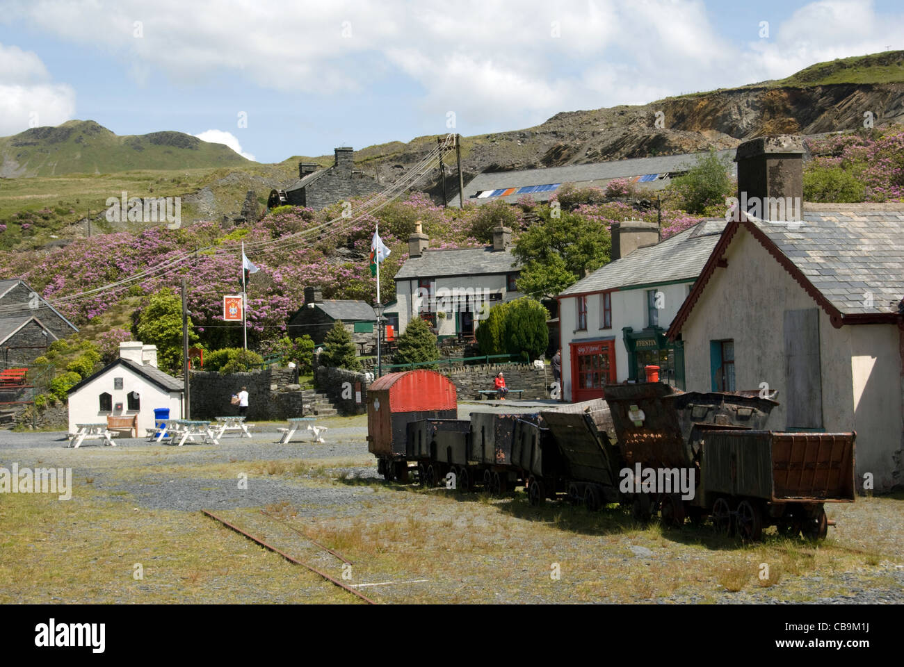 Village blaenau ffestiniog wales blaenau hires stock photography and