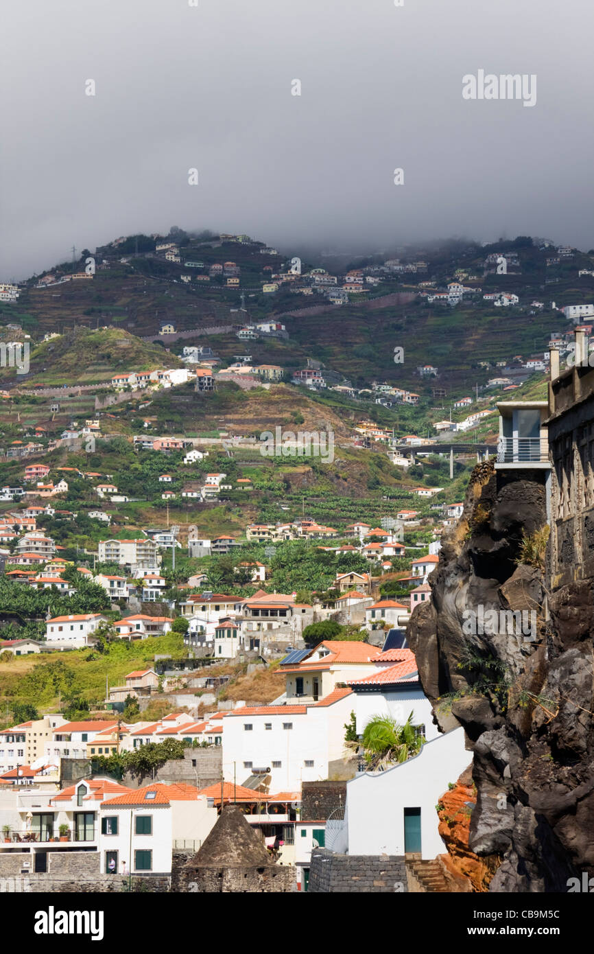 Camara de Lobos, near Funchal, Madeira Stock Photo