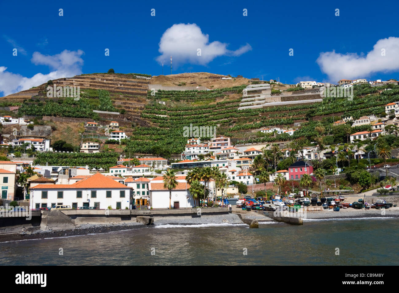 Camara de Lobos, near Funchal, Madeira Stock Photo