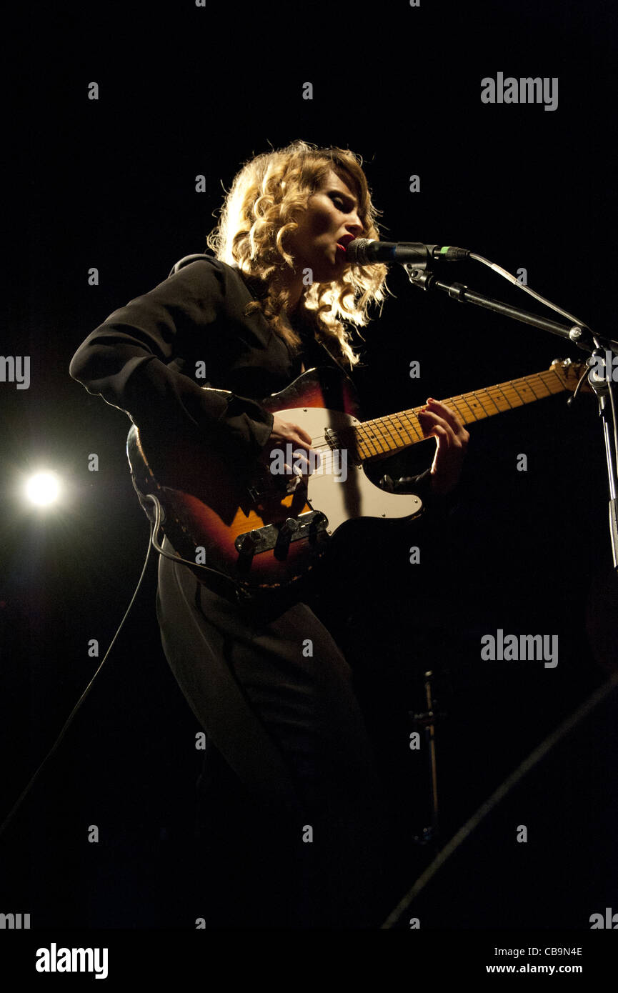 Anna Calvi performs in Rome Stock Photo - Alamy