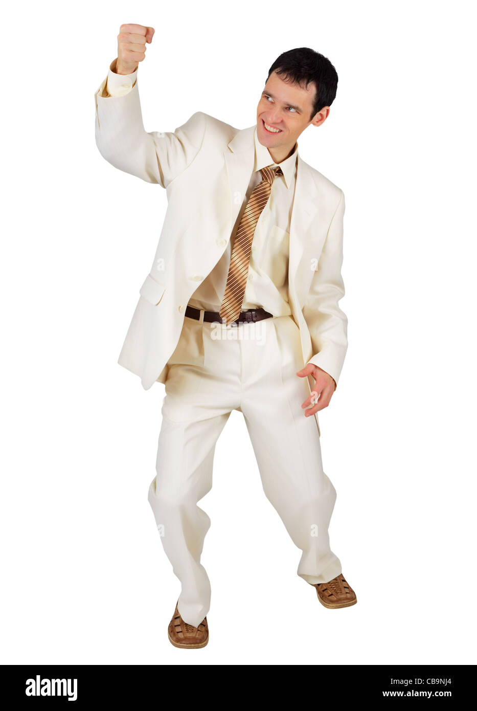 White one suit Cut Out Stock Images & Pictures - Alamy
