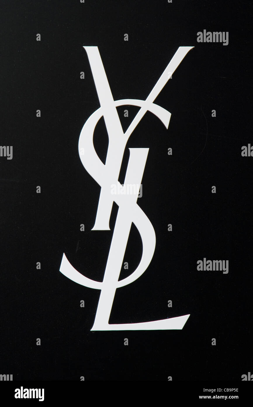 Yves saint laurent logo hi-res stock photography and images - Alamy