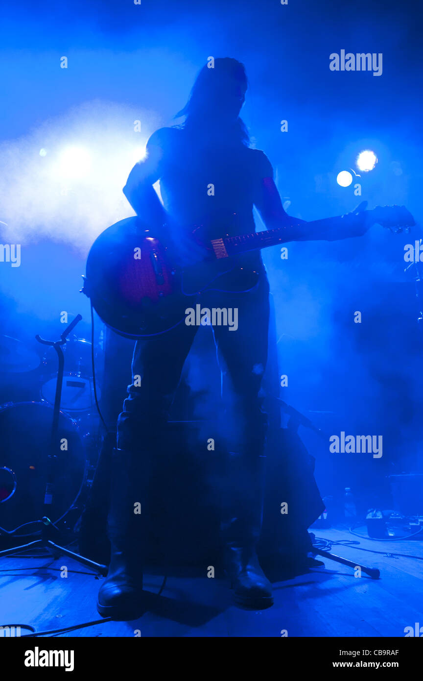 Manuel Agnelli of The Twilight Singers performs in Rome Stock Photo
