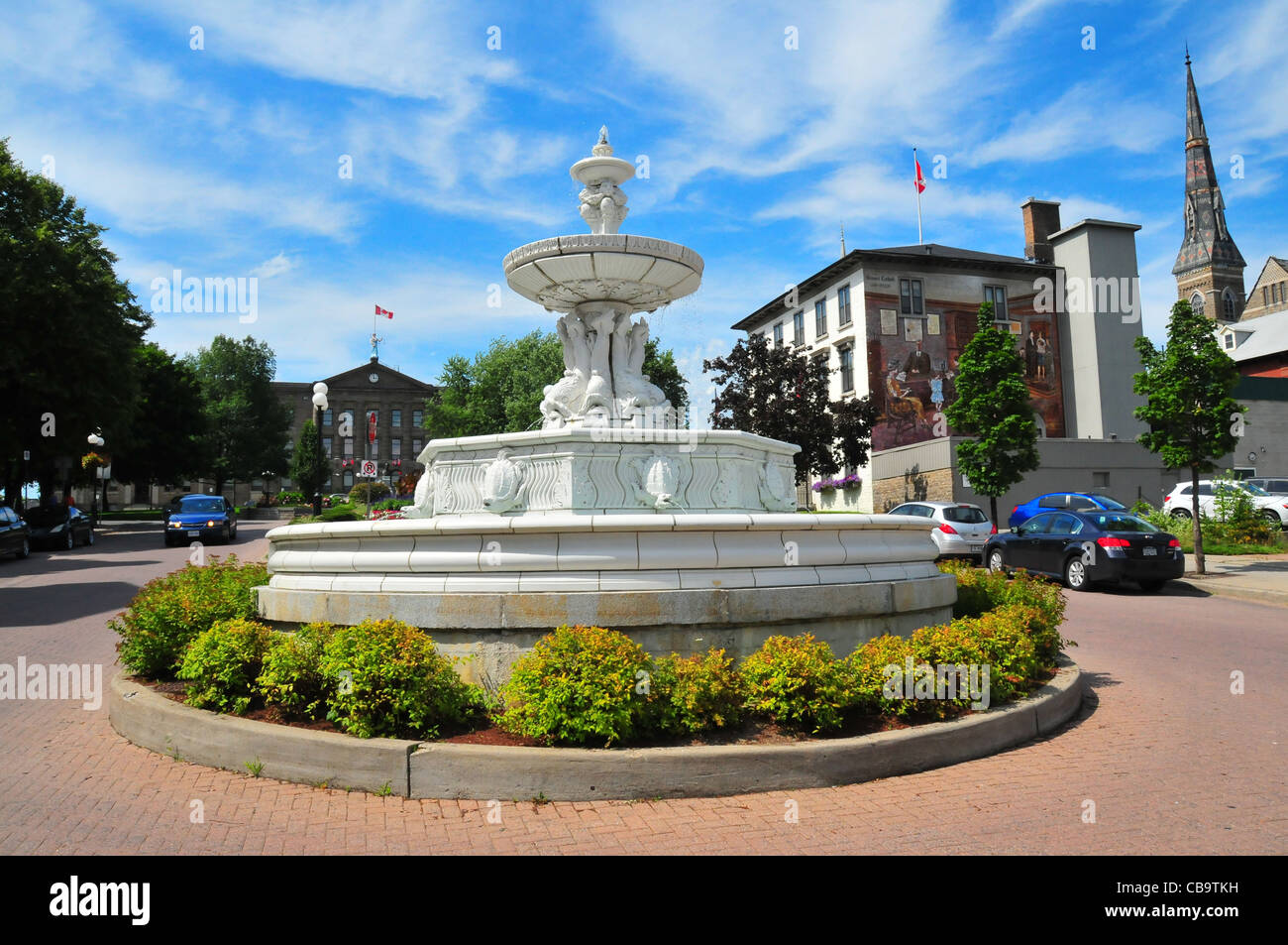Town centre, Brockville, Ontario Stock Photo Alamy