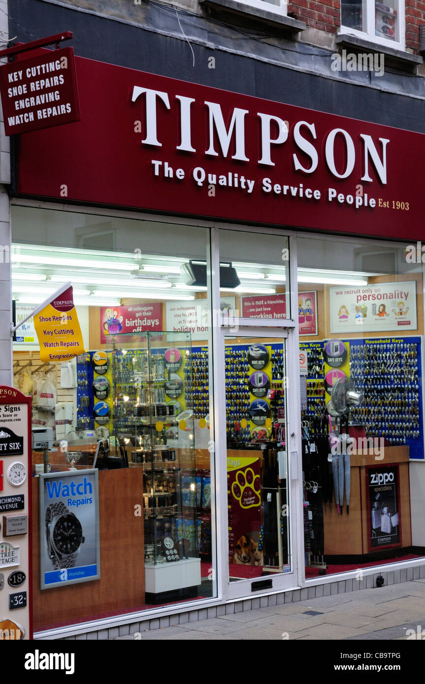 Timpsons hires stock photography and images Alamy
