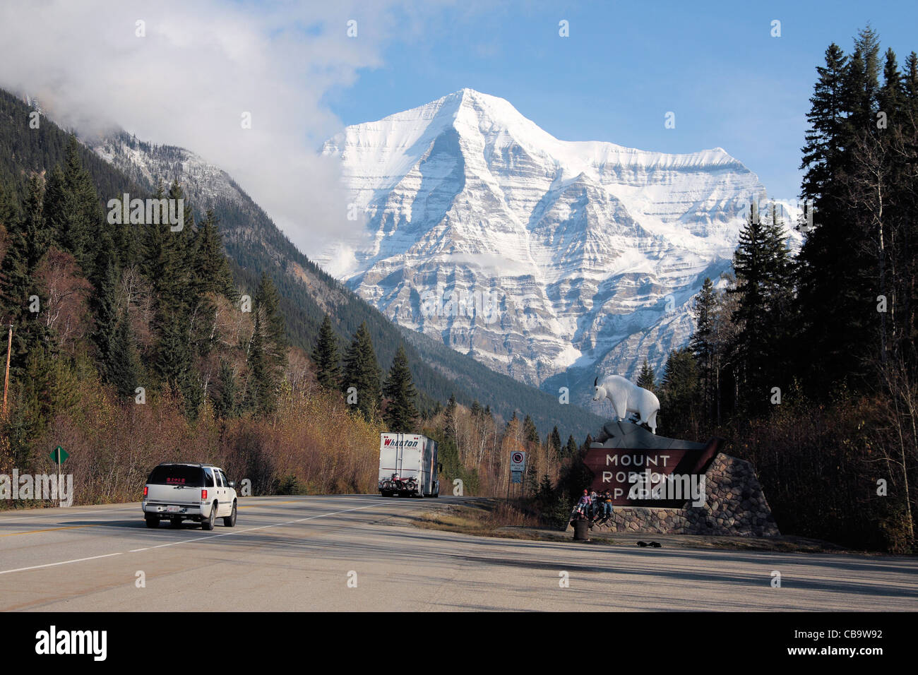 Mount Robson, British Columbia, Canada Stock Photo Alamy