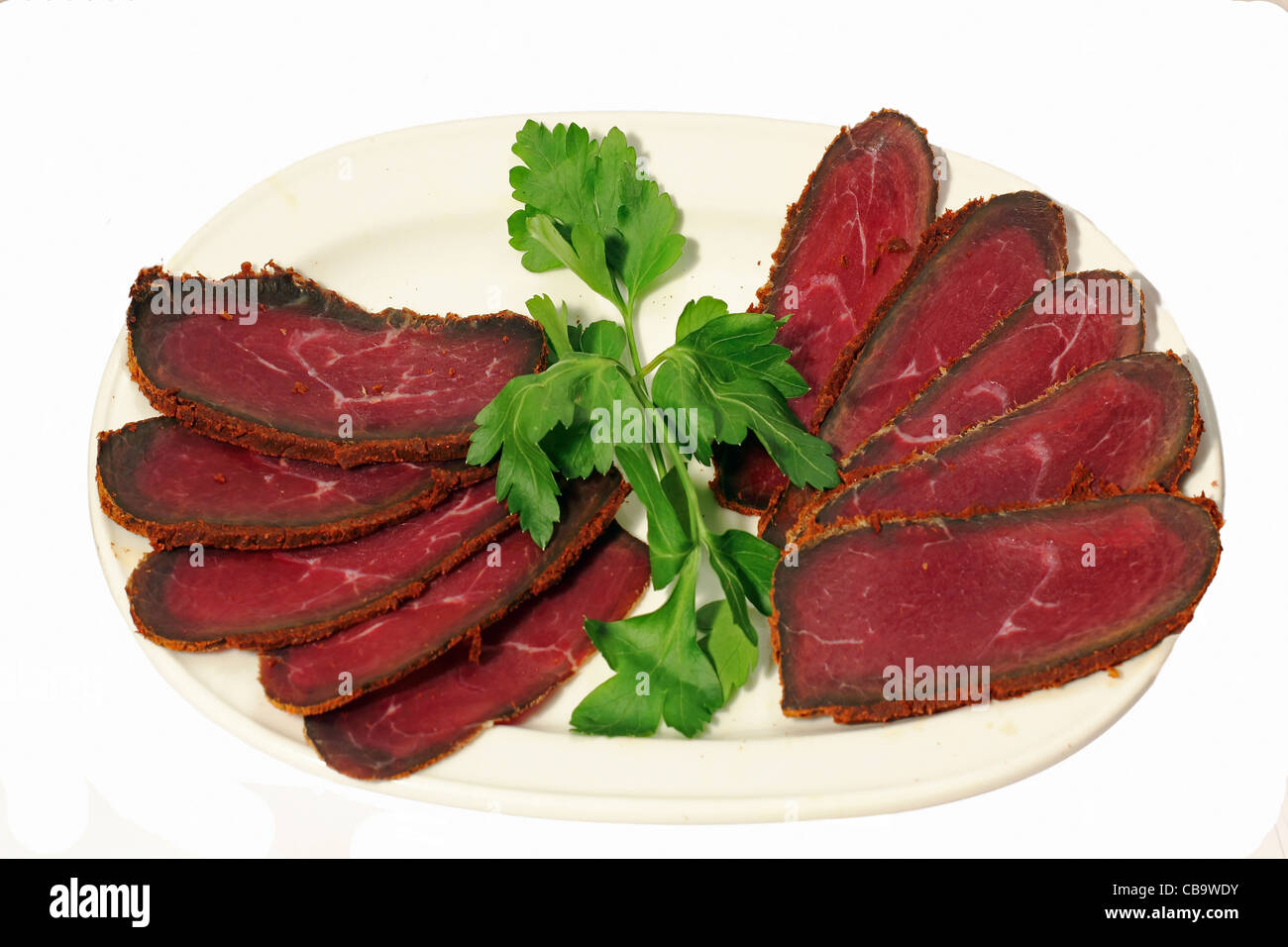 basturma armenian cuisine Stock Photo - Alamy