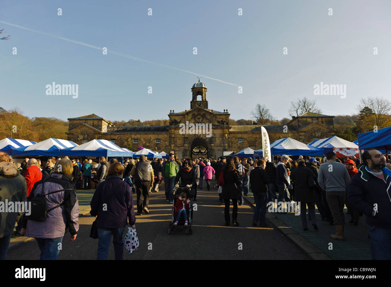 Chatsworth Christmas Market , Stock Image