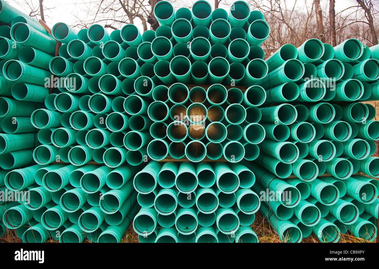 Pipes for Natural Gas Pipeline Construction Stock Photo Alamy